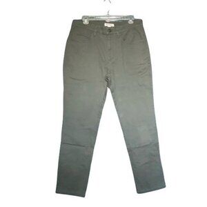 Goodthreads Mens Slim Fit Chino Pants 32W X 31L Olive Green Cotton Blend